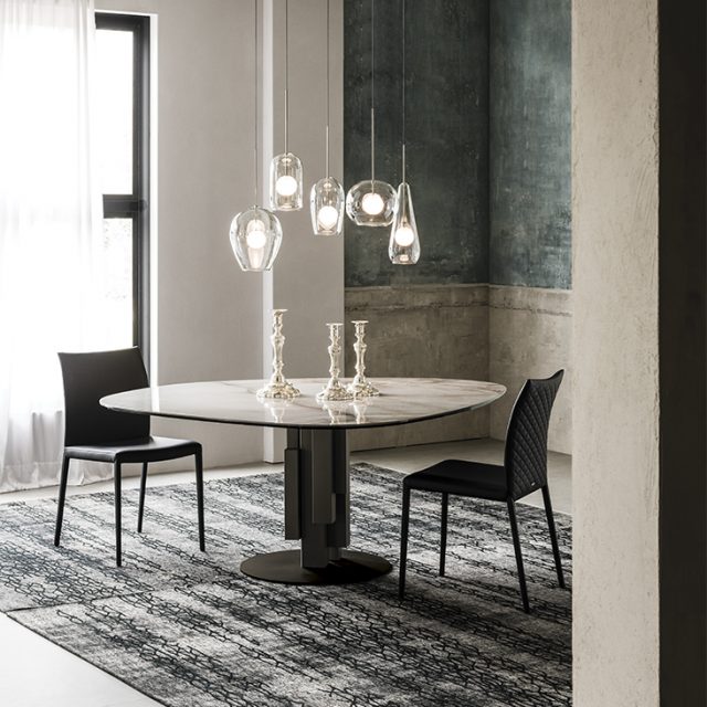 Обеденный стол Cattelan Italia SKYLINE KERAMIK ROUND