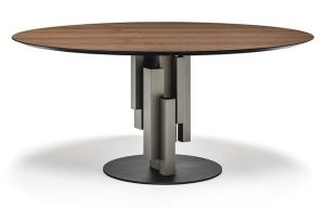 Обеденный стол Cattelan Italia SKYLINE WOOD ROUND