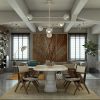 Обеденный стол Essential Home Bertoia