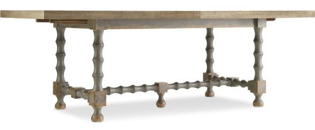 Обеденный стол HOOKER FURNITURE CIAO BELLA TRESTLE DINING TABLE NATURAL/GRAY