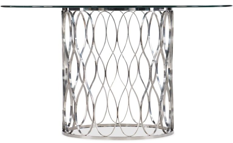 Обеденный стол HOOKER FURNITURE NOVELLA PILLAR POINT ROUND DINING TABLE