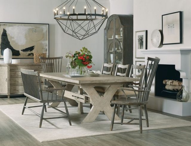 Обеденный стол HOOKER FURNITURE VITTORIO RECTANGLE DINING TABLE