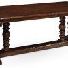 Обеденный стол Jonathan Charles Elizabethan Dark Oak Extending Dining Table