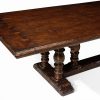 Обеденный стол Jonathan Charles Elizabethan Dark Oak Extending Dining Table