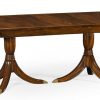 Обеденный стол Jonathan Charles Regency Crotch Single Leaf Extending Dining Table