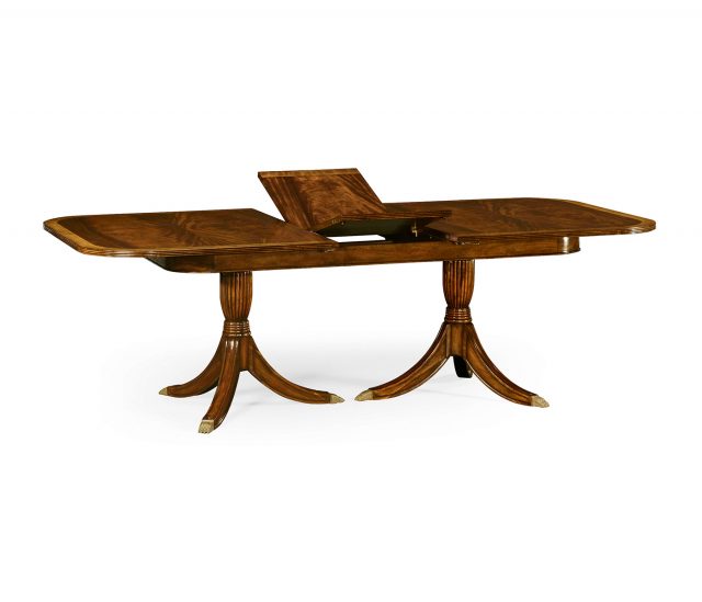 Обеденный стол Jonathan Charles Regency Crotch Single Leaf Extending Dining Table