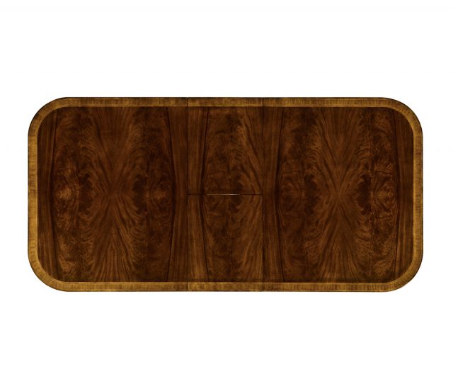 Обеденный стол Jonathan Charles Regency Crotch Single Leaf Extending Dining Table