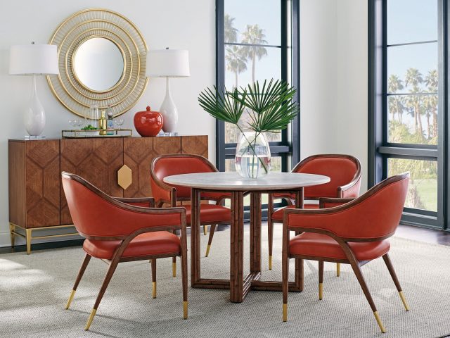 Обеденный стол LEXINGTON Arcadia Marble Top Breakfast Table