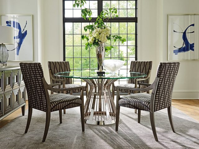 Обеденный стол LEXINGTON RIVIERA STAINLESS