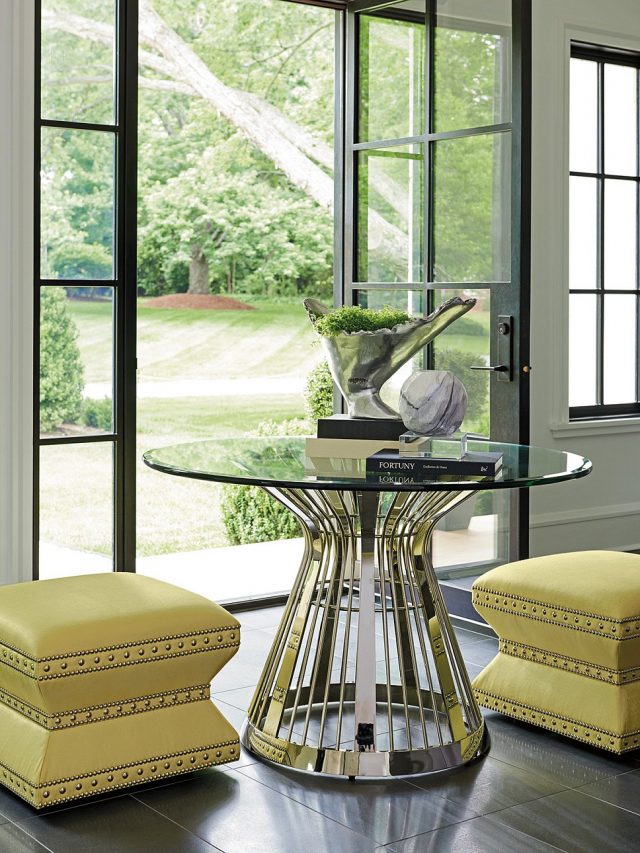 Обеденный стол LEXINGTON RIVIERA STAINLESS