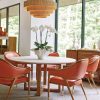 Обеденный стол LEXINGTON Woodard Marble Top Dining Table