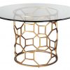 Обеденный стол Liang and Eimil CENTRAL DINING TABLE ANTIQUE GOLD