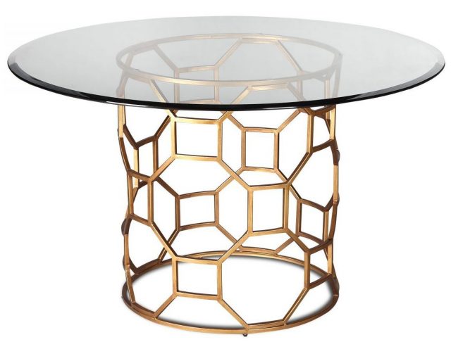 Обеденный стол Liang and Eimil CENTRAL DINING TABLE ANTIQUE GOLD