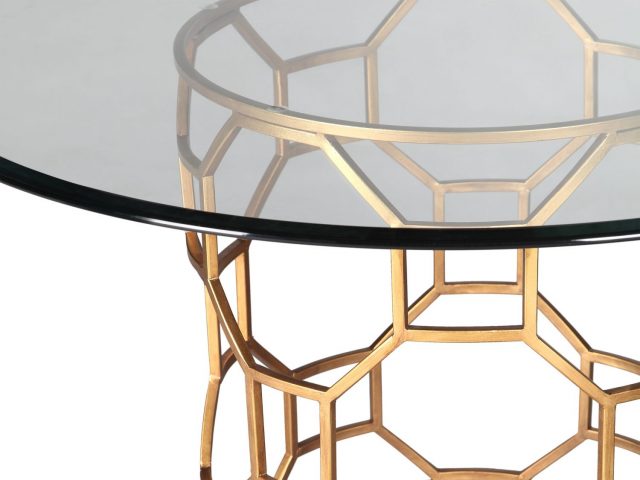 Обеденный стол Liang and Eimil CENTRAL DINING TABLE ANTIQUE GOLD