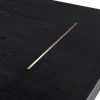 Обеденный стол Liang and Eimil UNMA DINING TABLE Black/Brass