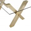 Обеденный стол Liang and Eimil ZAHA DINING TABLE Brass