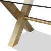 Обеденный стол Liang and Eimil ZAHA DINING TABLE Brass