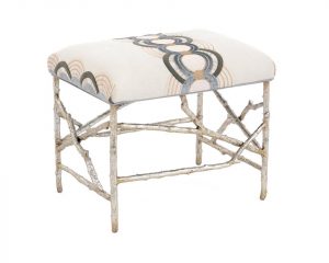 Оттоманка John-Richard Branch-Style Base Ottoman Silver