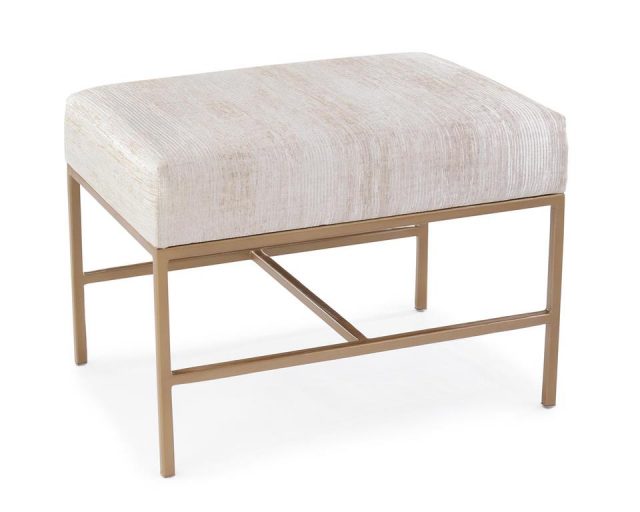 Оттоманка John-Richard Fontanne Gold Upholstered Ottoman