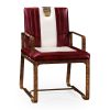 Офисное кресло Jonathan Charles Americana 50's Leather Easy Chair