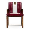 Офисное кресло Jonathan Charles Americana 50's Leather Easy Chair