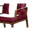 Офисное кресло Jonathan Charles Americana 50's Leather Easy Chair