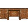 Письменный стол Jonathan Charles Burl & Mother of Pearl faux partners desk