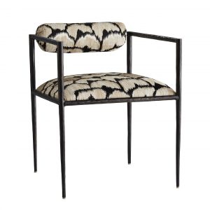 Полукресло ARTERIORS BARBANA CHAIR OCELOT EMBROIDERY