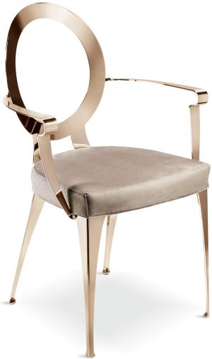 Полукресло Cantori MISS UNCOVERED BACKREST ARMCHAIR