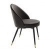 Полукресло EICHHOLTZ COOPER SET OF 2 DINING CHAIR DARK GREY