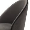 Полукресло EICHHOLTZ COOPER SET OF 2 DINING CHAIR DARK GREY