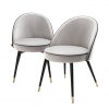 Полукресло EICHHOLTZ COOPER SET OF 2 DINING CHAIR LIGHT GREY