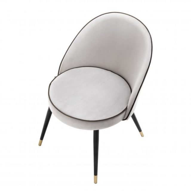 Полукресло EICHHOLTZ COOPER SET OF 2 DINING CHAIR LIGHT GREY