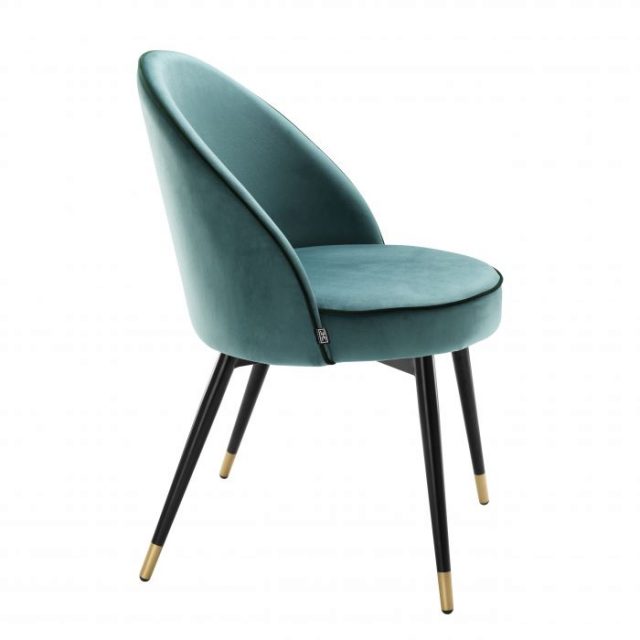 Полукресло EICHHOLTZ COOPER SET OF 2 DINING CHAIR TURQUOISE