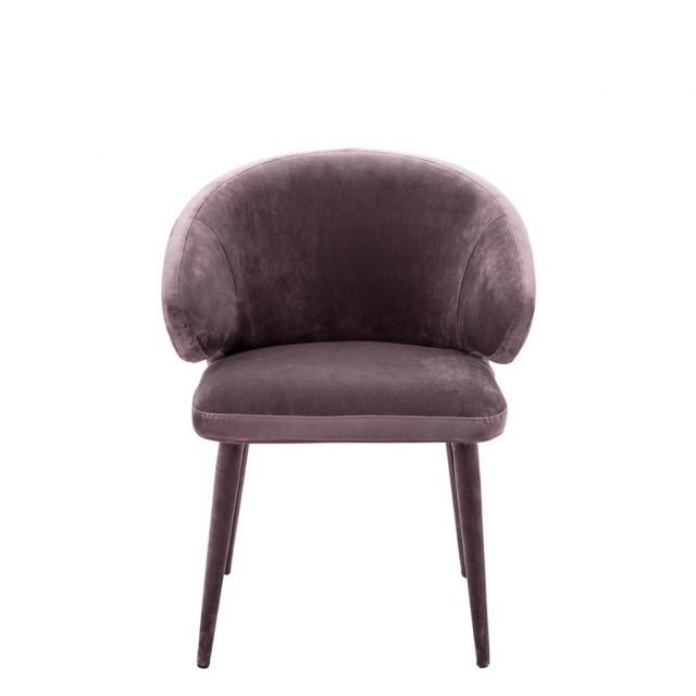 Полукресло EICHHOLTZ Dining Chair Cardinale Purple