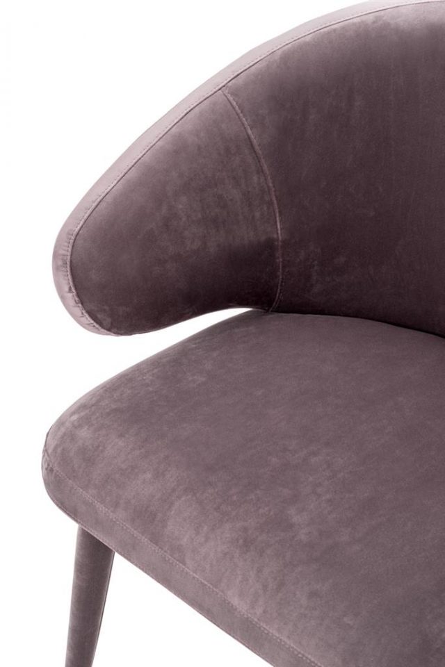 Полукресло EICHHOLTZ Dining Chair Cardinale Purple