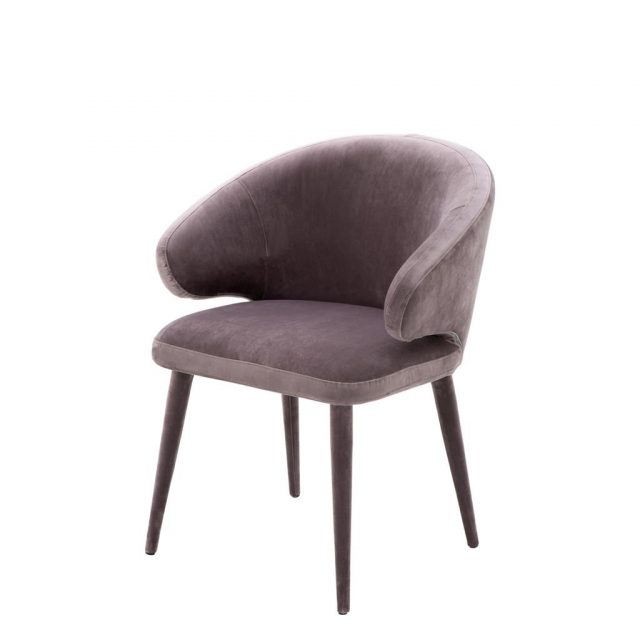 Полукресло EICHHOLTZ Dining Chair Cardinale Purple