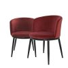 Полукресло EICHHOLTZ Dining Chair Filmore Red