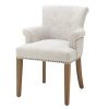 Полукресло EICHHOLTZ Dining Chair Key Largo with arm Beige