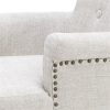 Полукресло EICHHOLTZ Dining Chair Key Largo with arm Beige