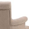 Полукресло EICHHOLTZ Dining Chair Key Largo with arm Brown
