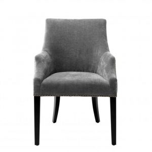 Полукресло EICHHOLTZ LEGACY DINING CHAIR GREY