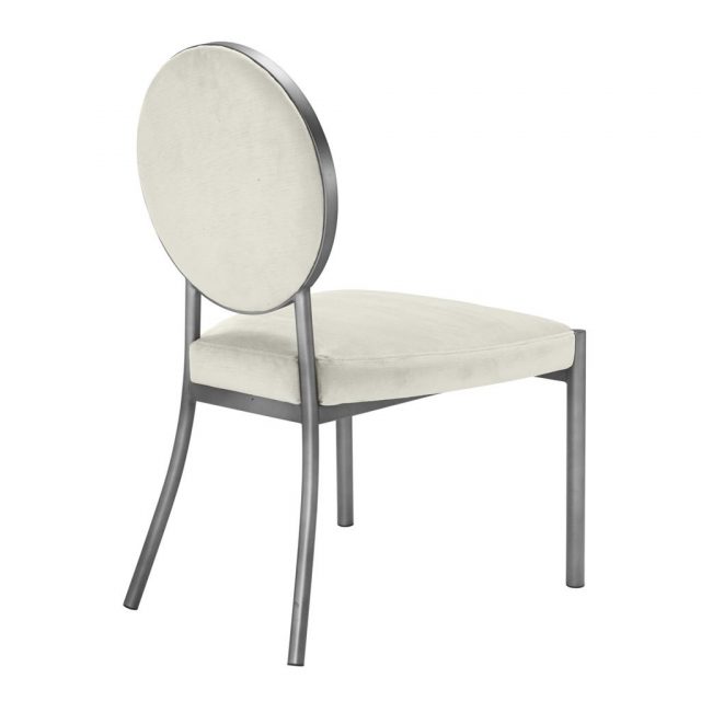 Полукресло EICHHOLTZ SCRIBE GUNMETAL DINING CHAIR