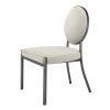 Полукресло EICHHOLTZ SCRIBE GUNMETAL DINING CHAIR