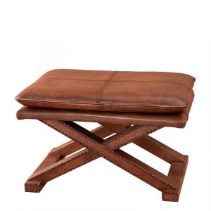 Полукресло EICHHOLTZ Stool Brookfield Tobacco