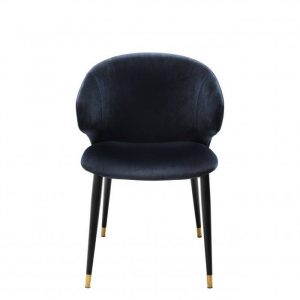 Полукресло EICHHOLTZ VOLANTE DINING CHAIR BLUE