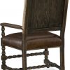 Полукресло HOOKER FURNITURE HILL COUNTRY CASTERED GAME ARM