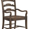 Полукресло HOOKER FURNITURE HILL COUNTRY TWIN LADDERBACK ARM LIGHT