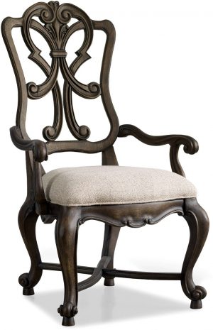 Полукресло HOOKER FURNITURE RHAPSODY WOOD BACK ARM