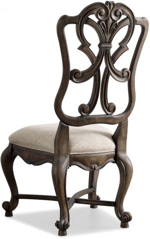 Полукресло HOOKER FURNITURE RHAPSODY WOOD BACK SIDE